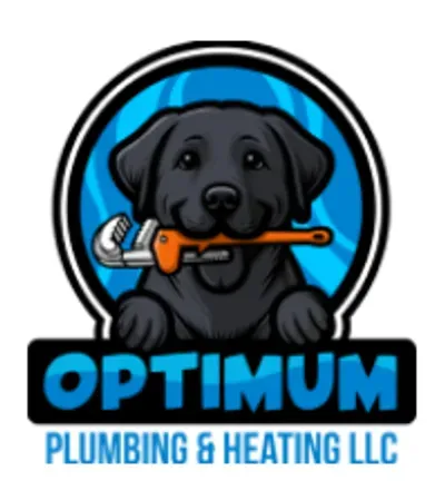 Optimum's old logo: the dog with the name underneath