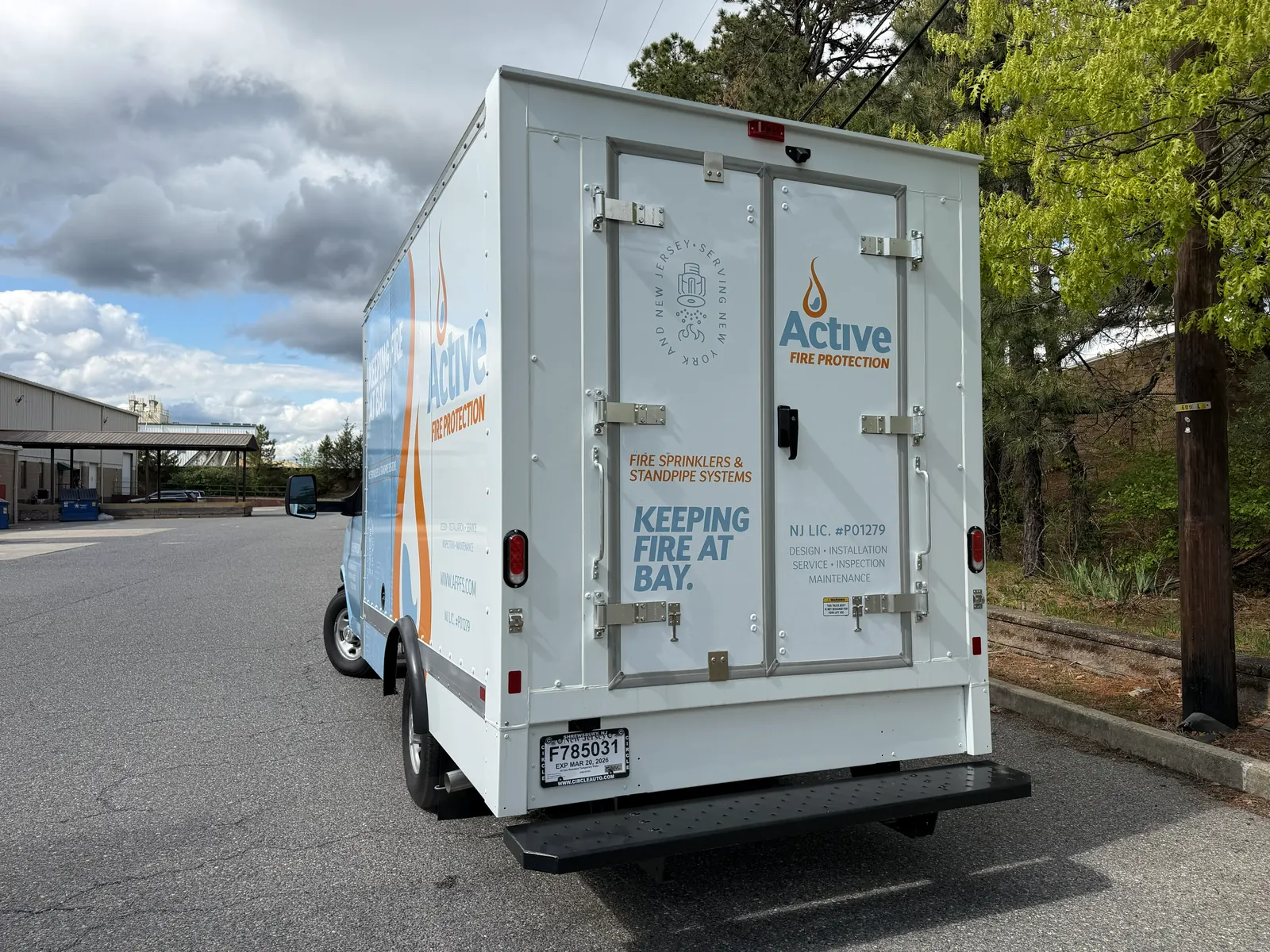 ACTIVE FIRE PROTECTION full wrap — rear doors