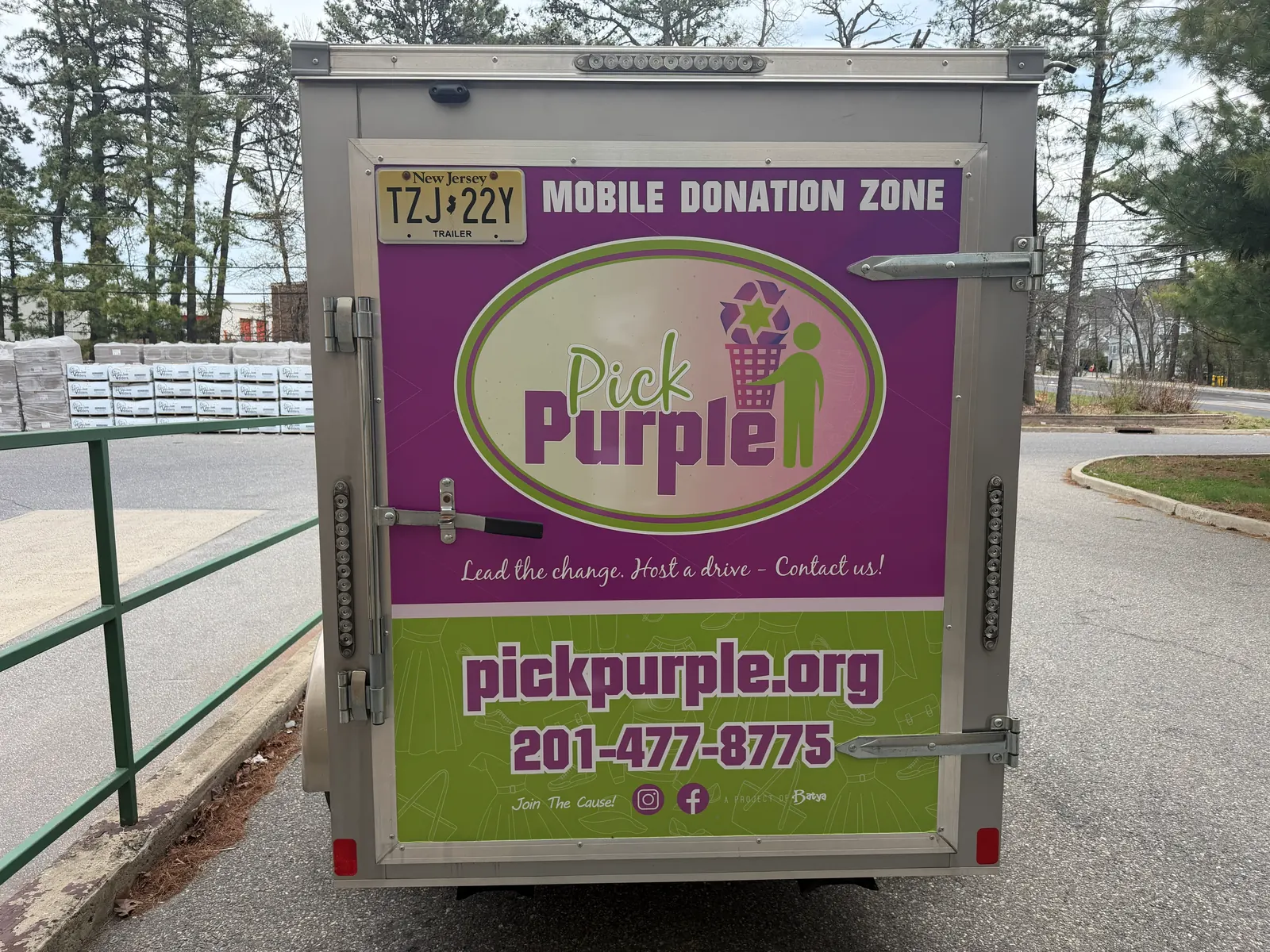 PICK PURPLE full wrap — rear door