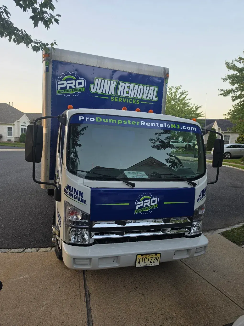 PRO JUNK REMOVAL SERVICES full wrap — front