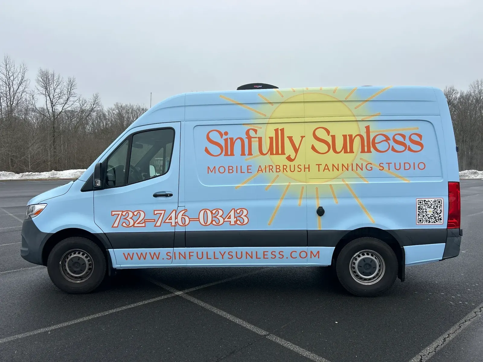 SINFULLY SUNLESS full wrap — passenger side