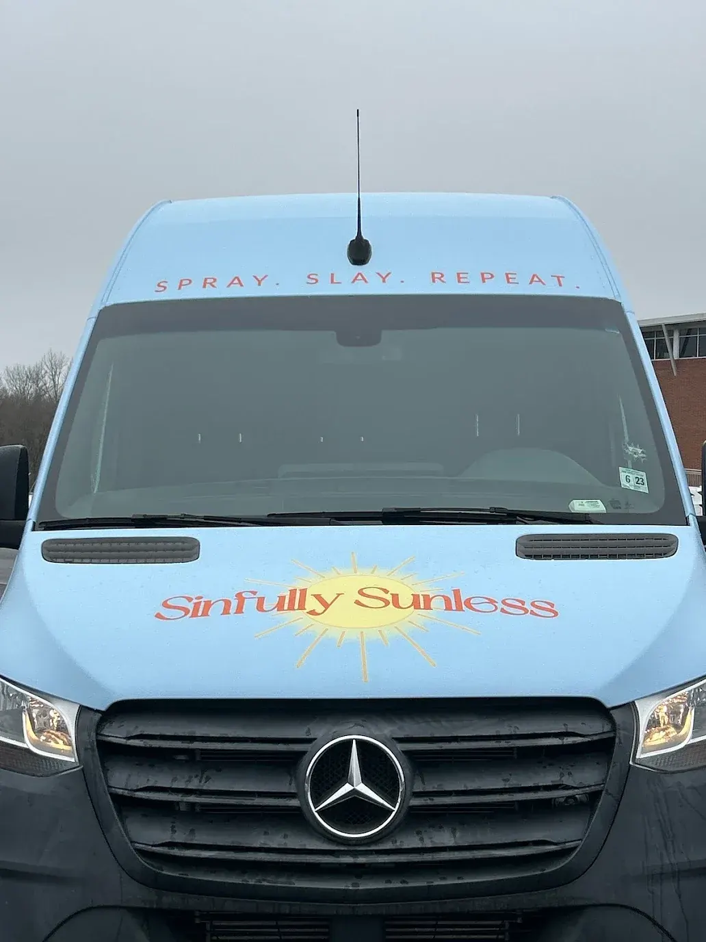 SINFULLY SUNLESS full wrap — hood